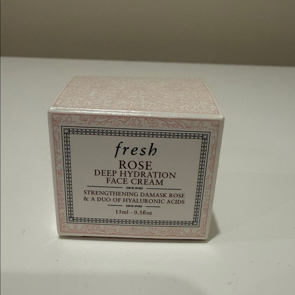 Fresh Rose Hydration Cream with Hyaluronic Acids